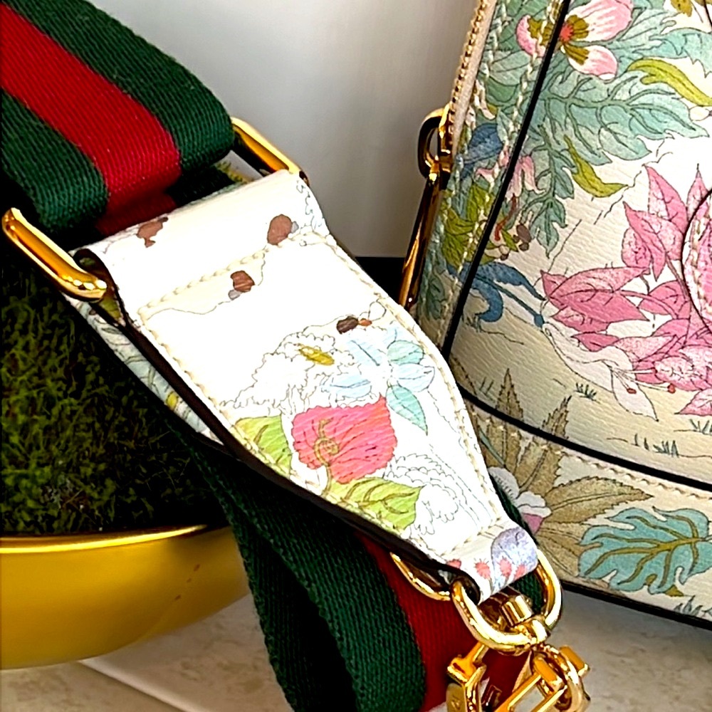 Gucci horsebit tiger Floral Print Women's Bag and wallet - Picture 6 of 16